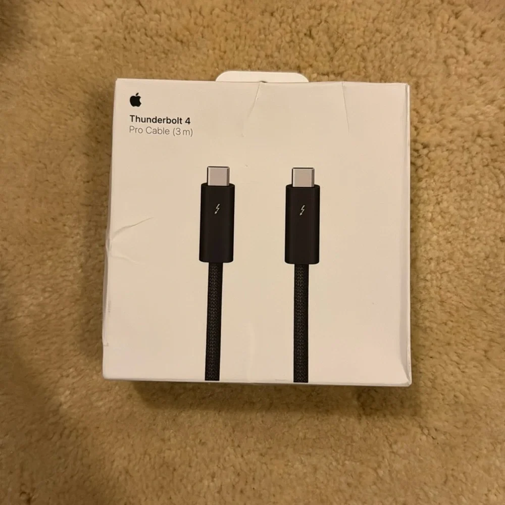 COPY - BRAND NEW UNOPENED Apple Thunderbolt 4 Pro Cable (3m) (retail $159)